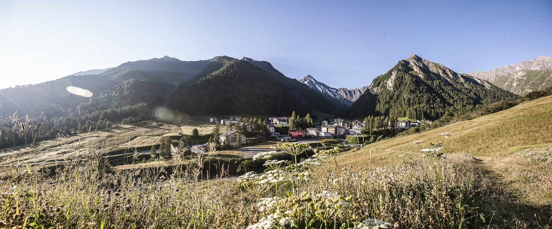 Samnaun im Sommer