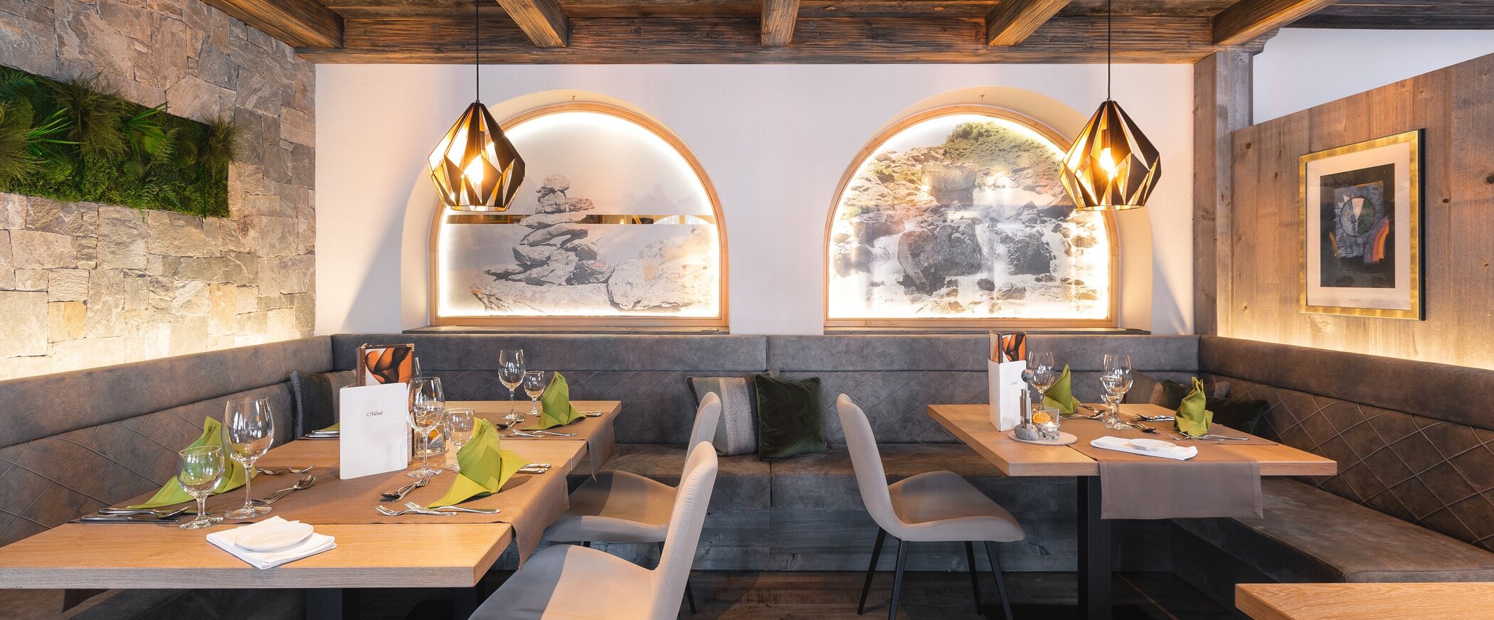 genussvolle Momente und feine Küche Restaurant Vital-Hotel Samnaunerhof